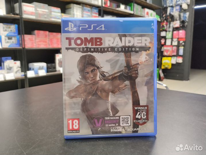 Игра для PS4: Tomb Raider: Definitive Edition
