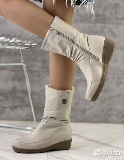 Сапоги зимние для широкой стопы бабушке