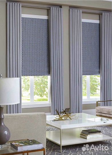 Жалюзи римские шторы