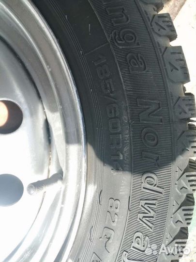 Зимние шипованные колеса на ваз 185/60 14