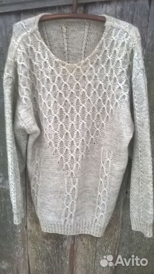 Женский шерстяной полувер