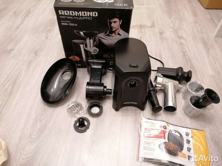 Мясорубка Redmond 1223-6 Мультисистема 6в1