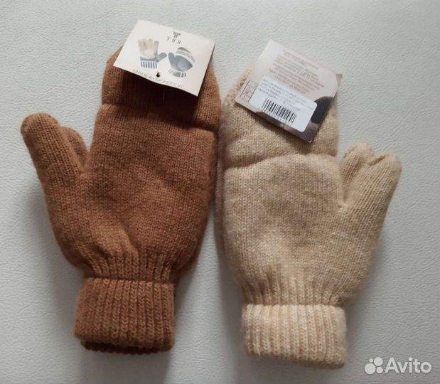 Варежки из шерсти верблюда