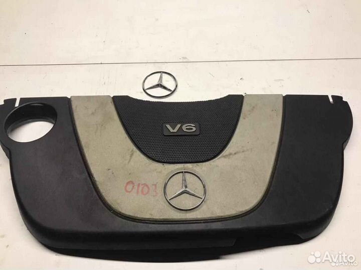 Накладка двигателя передняя Mercedes M272