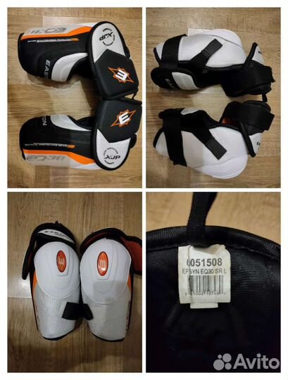 Налокотники хоккейные bauer easton