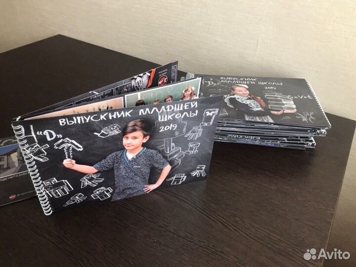Выпускные альбомы, детский сад и школьное фото