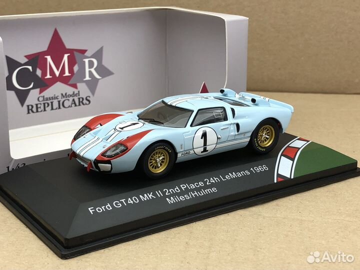 Ford Gt40 LeMens 1966 Cmr 1:43