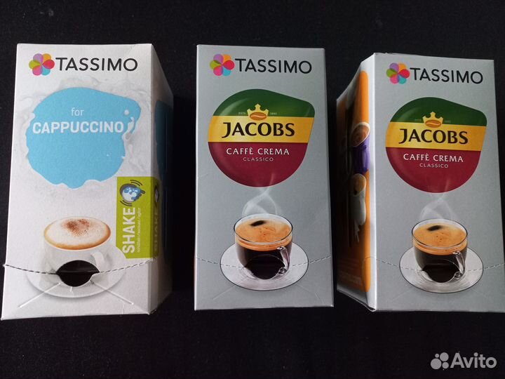 Кофе в капсулах Jacobs Tassimo