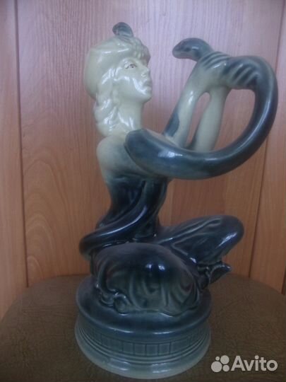 Заклинатель Змей Редкий Керамика статуэтка