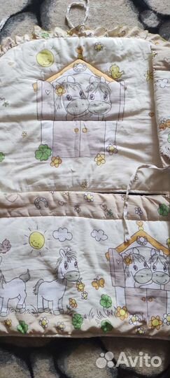 Бортики в детскую кроватку