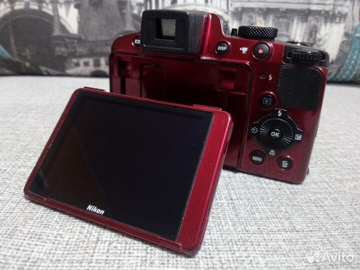 Фотоаппарат Nikon P510 Бордовый