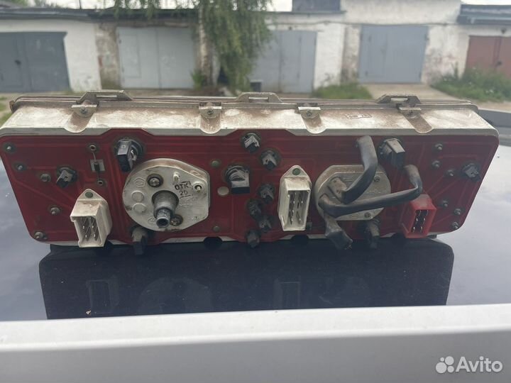 Приборная панель ваз 2107(экспорт) в милях