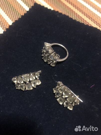 Серебряные серьги