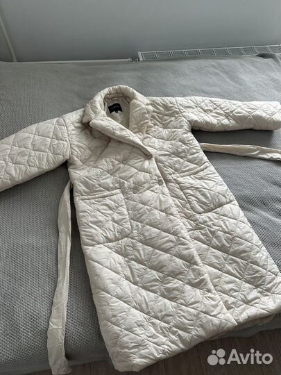 Пальто стеганное женское