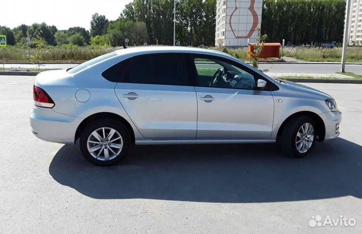 Volkswagen Polo 1.6 AT, 2017, 109 350 км