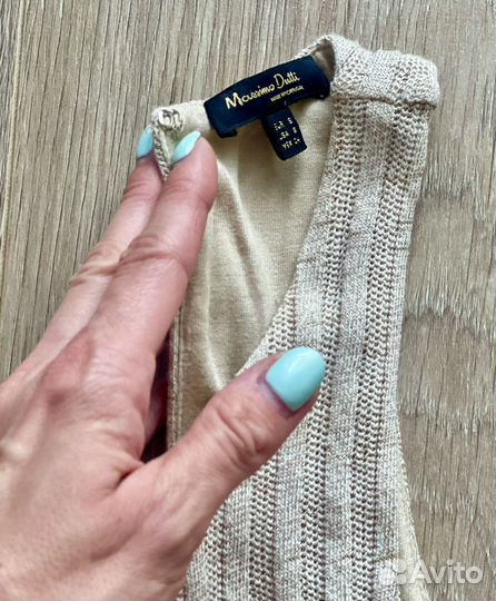 Платье сарафан massimo dutti