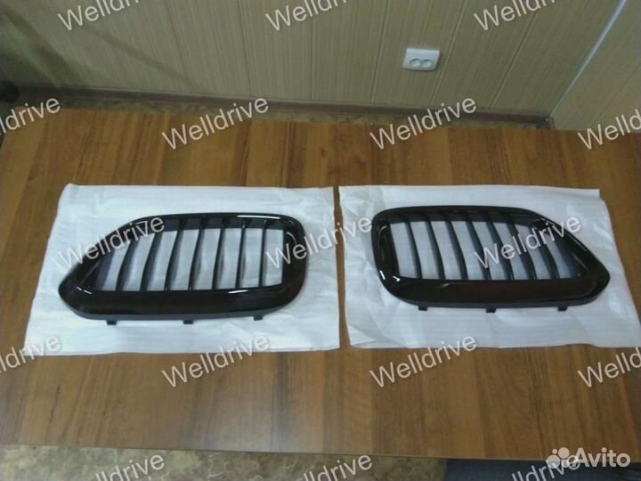 Обвес BMW 5 G30 с решеткой радиатора черный