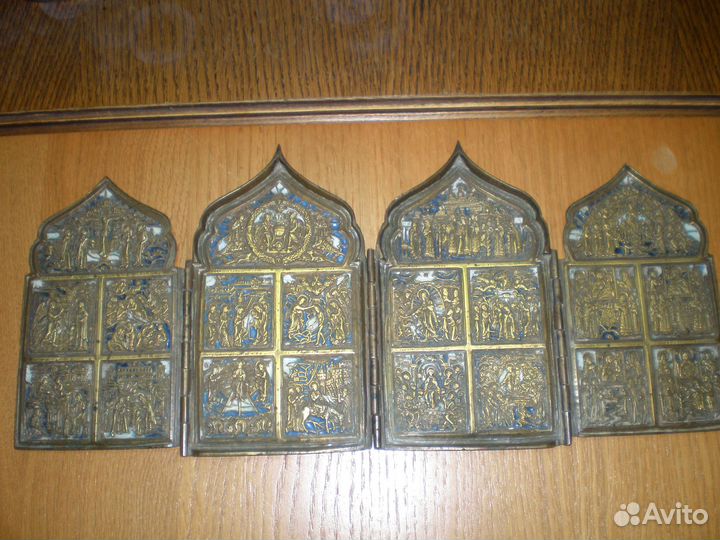 Складень 4-х створчатый