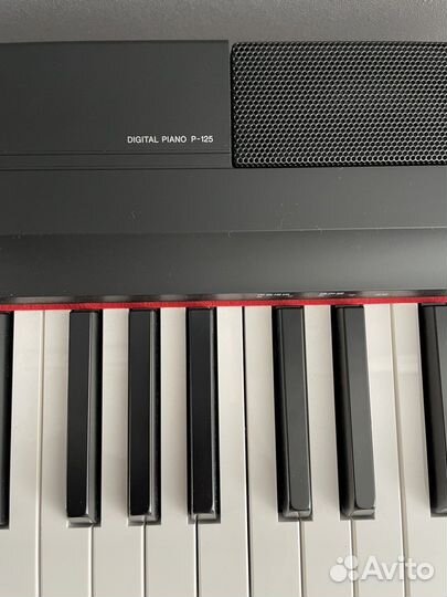 Цифровое пианино yamaha p 125b