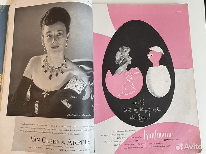 Журнал Vogue 1948 года США