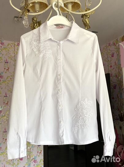 Блузки школьные 140-146