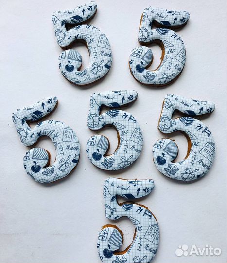 Пряники имбирные на 1 сентября, день учителя