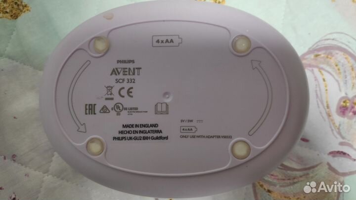 Молокоотсос avent электрический