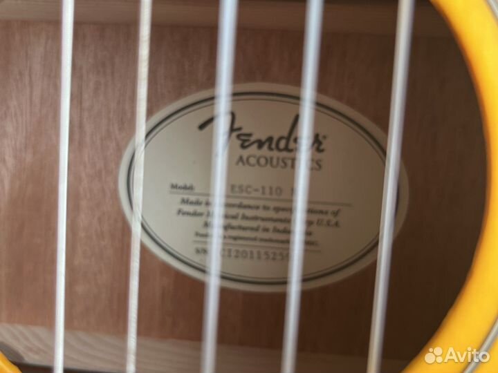 Гитара Fender esc-110