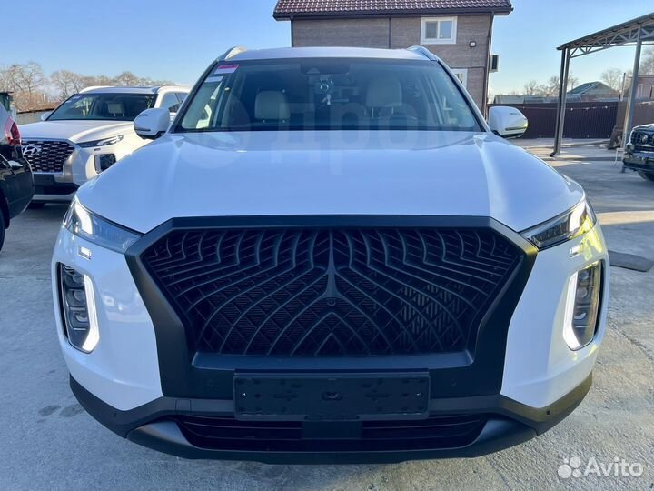 Hyundai Palisade Тюнинг Решетка Black