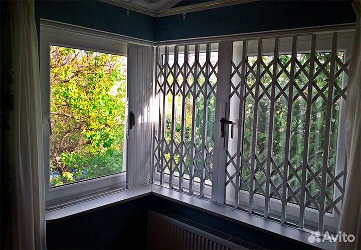 Металлические/Раздвижные решетки на окна