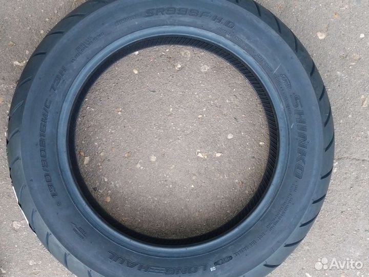 Мотошина 130 90 16 Шинко 999