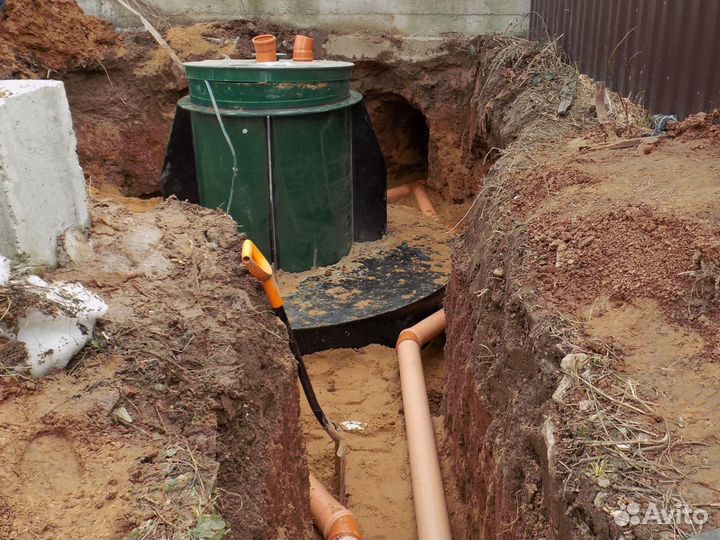 Септик эко Росток 7 с переливом