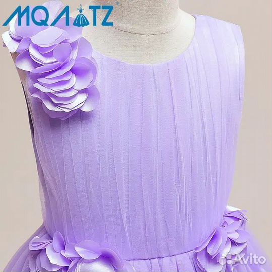 Пышное бальное платье для девочки на выпускной