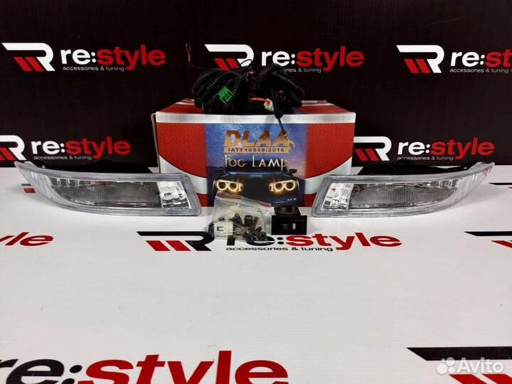 Установочный комплект туманок Toyota Corolla T1994