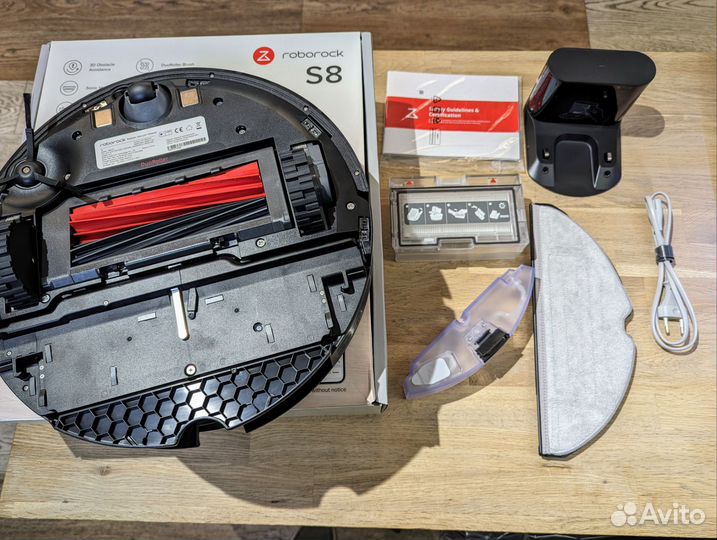 Робот-пылесос Roborock S8 Global, Черный