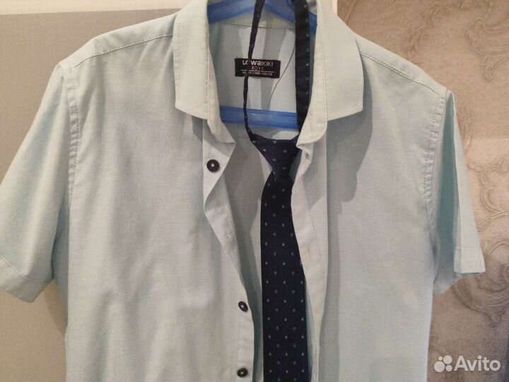 Рубашка школьная 146