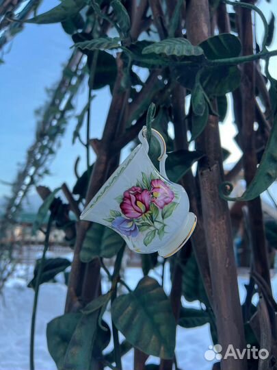 Винтажная чайная пара