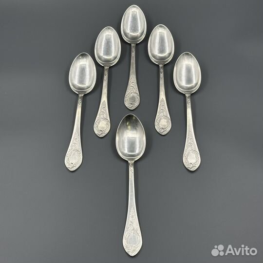 Набор столовых ложек на 6 персон, мнц
