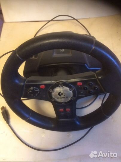 Игровой руль для пк педалей нет
