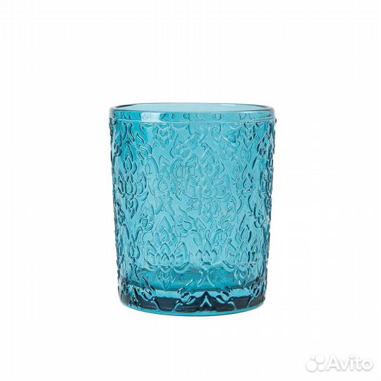 Олд фэшн стакан голубой 340мл новый