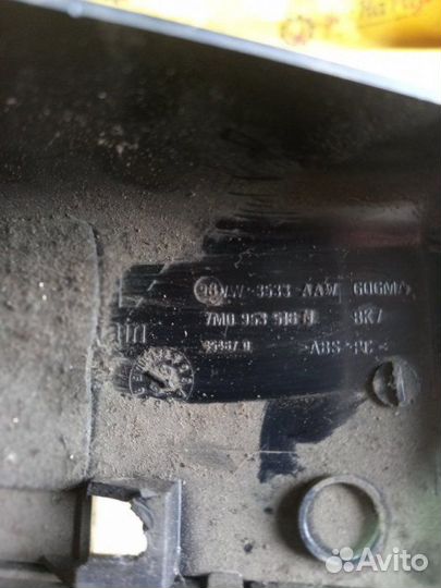 Накладка рулевой колонки Volkswagen Sharan 1