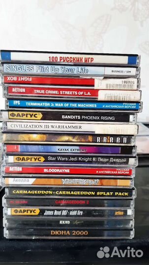 Компакт-диски с играми