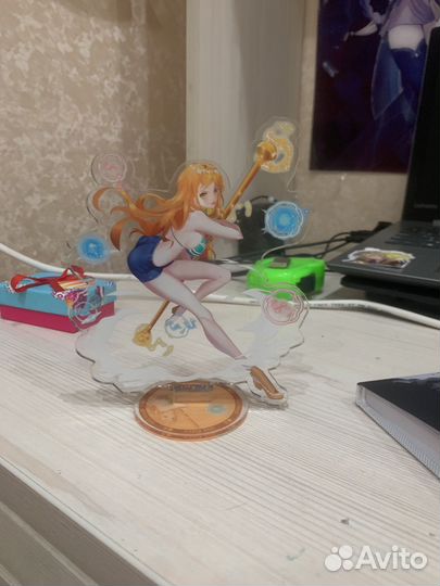 Фигурка акриловая аниме, Ван пис, Кошка Нами