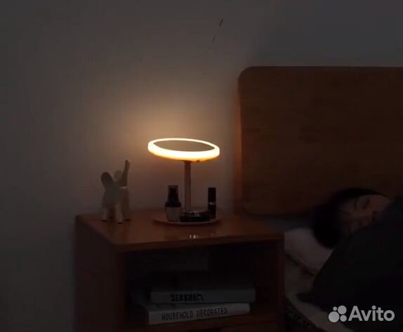 Зеркало для макияжа, ночной светильник