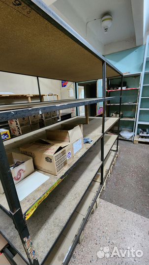 Полки и стеллажи бу