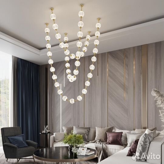 Люстра подвесная odeon light crystal 5008/192L