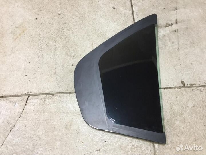Стекло двери задней левой (форточка) Renault Logan