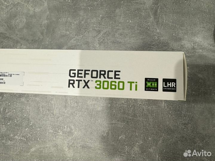 Видеокарта palit rtx 3060ti