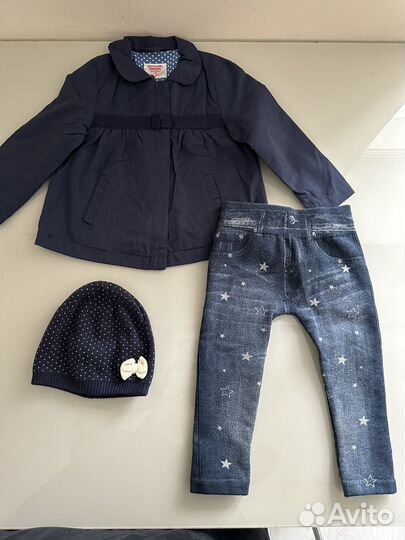 Вещи пакетом на девочку 86 92