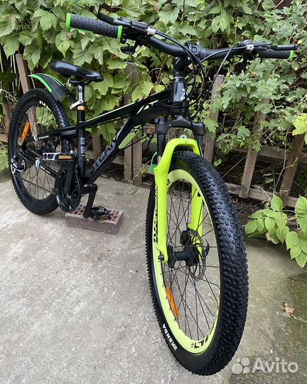 Скоростной алюминиевый велосипед stern 24